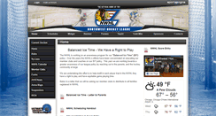 Desktop Screenshot of nwhleague.com